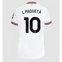 West Ham United Lucas Paqueta #10 Vieraspaita 2023-24 Lyhythihainen